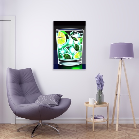 Acrylic Print of a Gin and Tonic - Picture 2 of 3